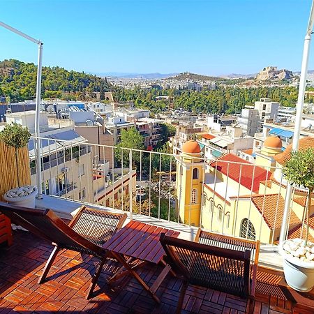 Penthouse With Acropolis View Apartment Athens Exterior photo